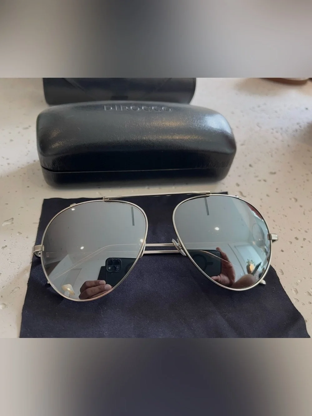 Dirocco Silverstone 18K Gold Titanium and Carbon Fiber